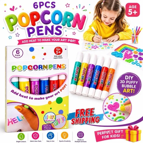 Pezzi penne popcorn magiche - penne,