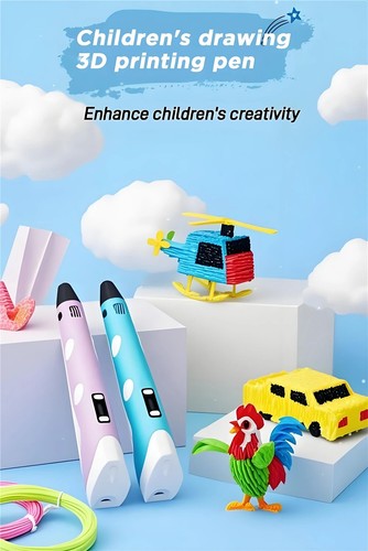 Penna stampa display lcd - penna, 3d